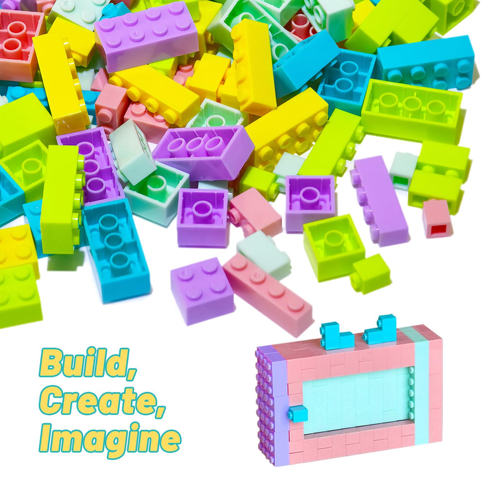 Pairez Toys large 2x4 and 2x3 bricks enable bigger, more stable builds