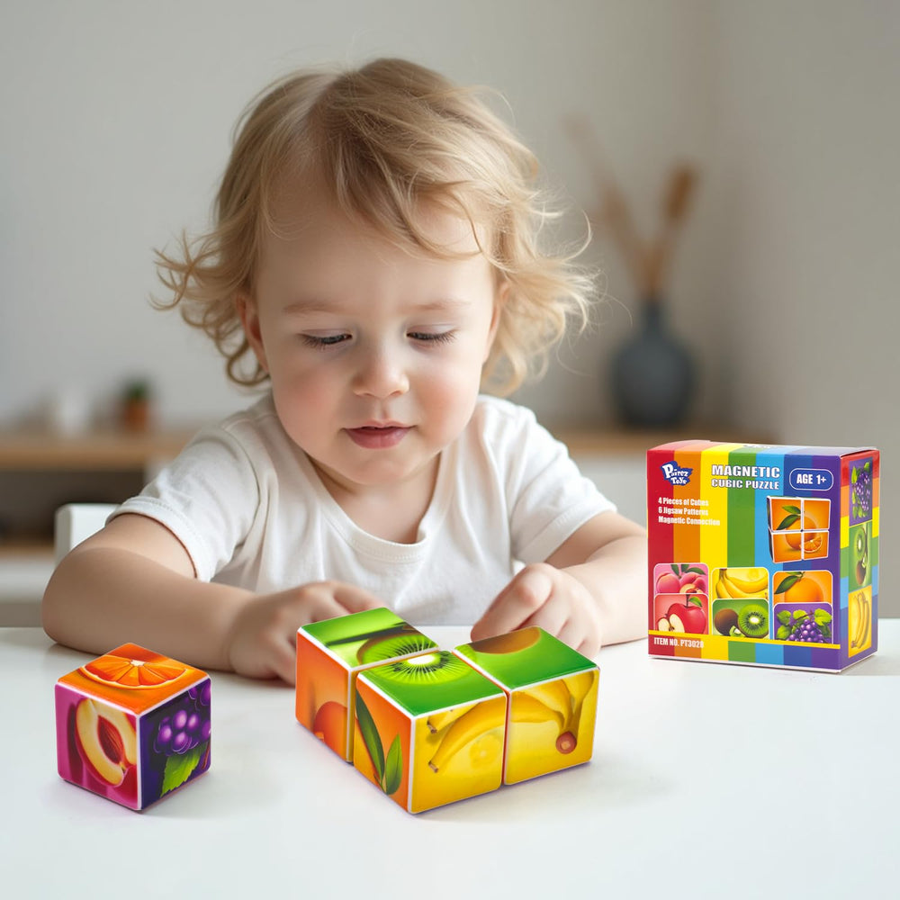 Pairez Toys durable ABS plastic provides lightweight, recyclable construction.