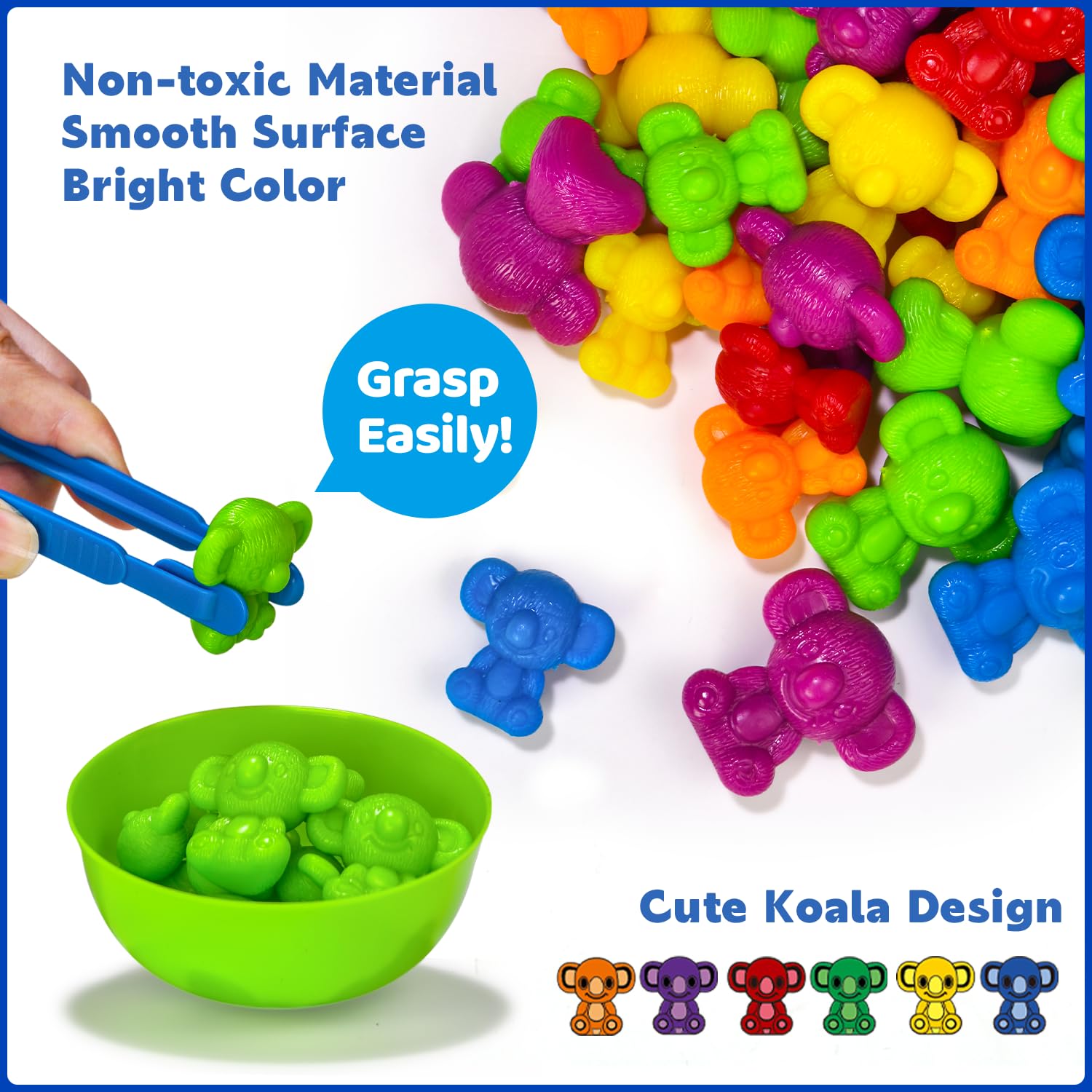 Pairez Toys counting activities promote sorting and comparing skills