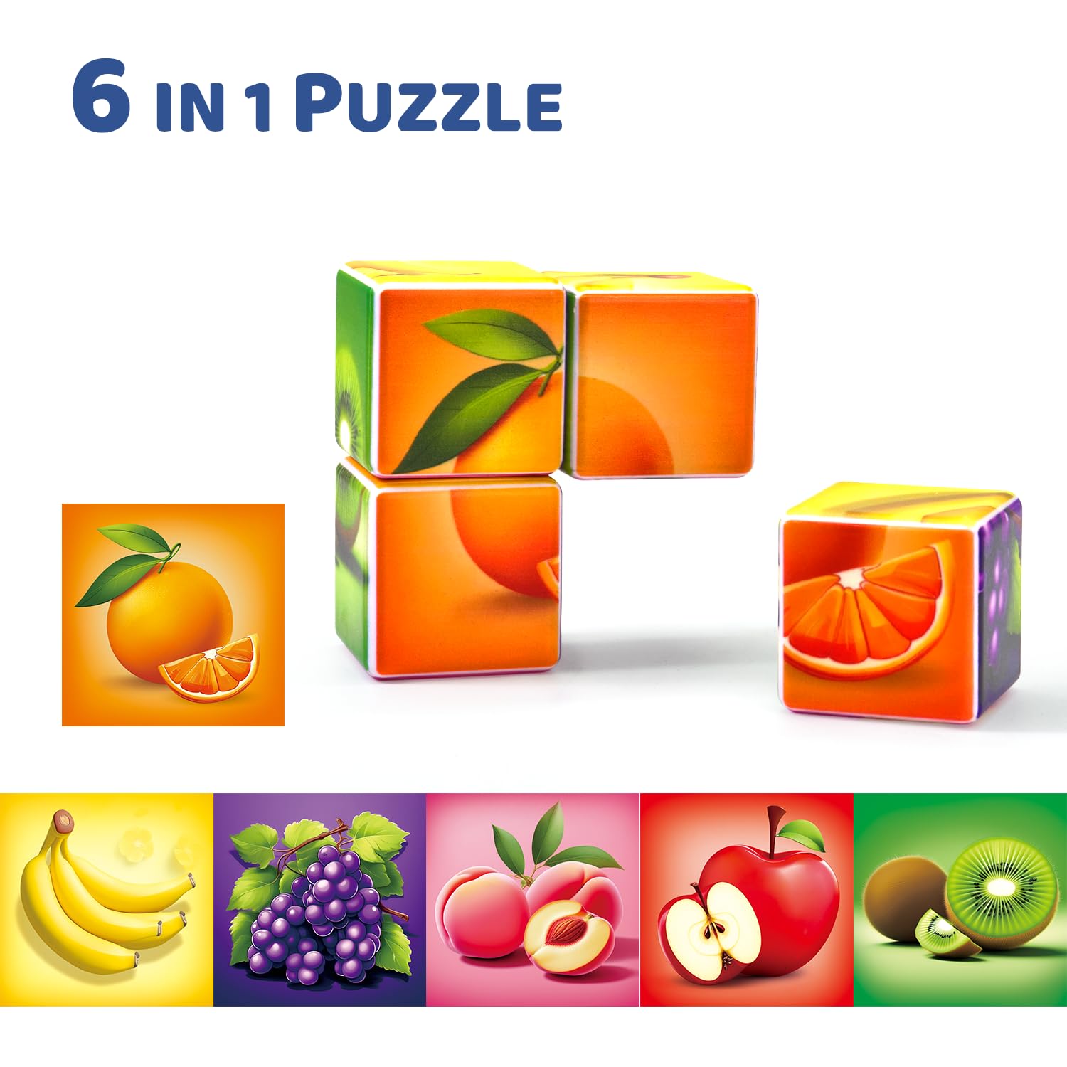 Pairez Toys ideal first puzzle toy for preschoolers and beginners.