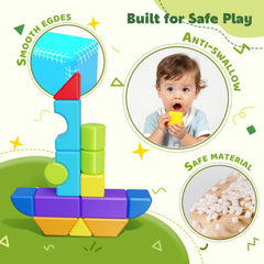 Pairez Toys large blocks easy to grip for little hands during playtime