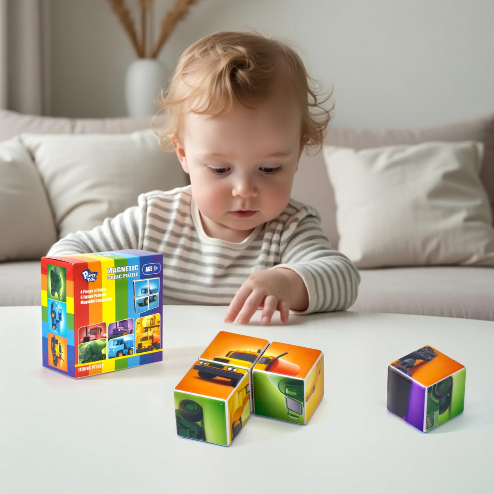 Pairez Toys magnet-attachment close-up highlights versatile side-to-side building