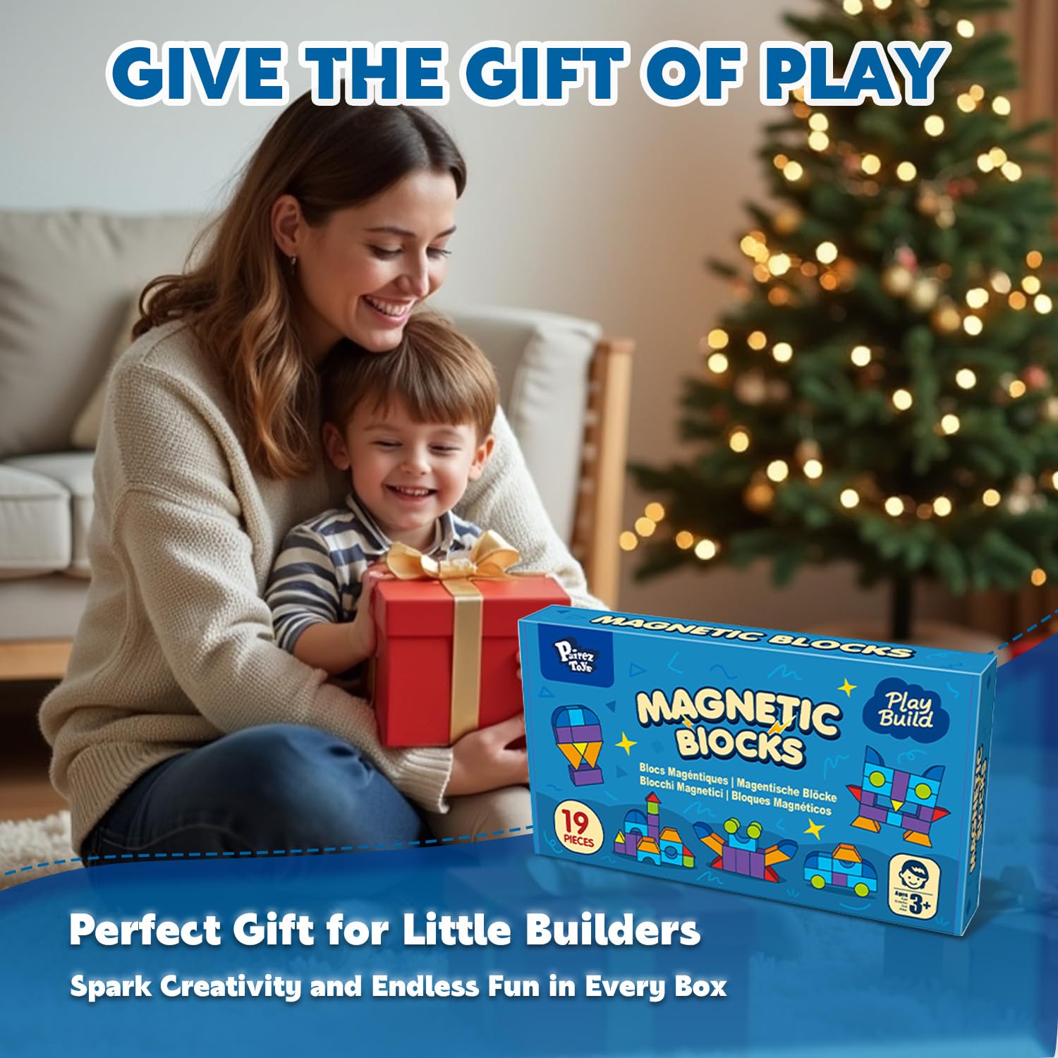 Pairez Toys gift-ready box makes a thoughtful present for birthdays or holidays.