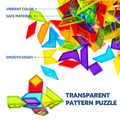 Pairez Toys seven shapes encourage spatial reasoning through hands-on puzzles.