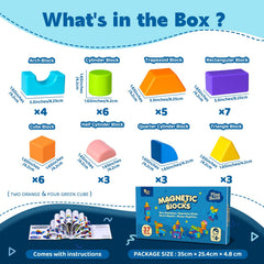Pairez Toys sealed magnets provide safe grip-friendly blocks during creative exploration.