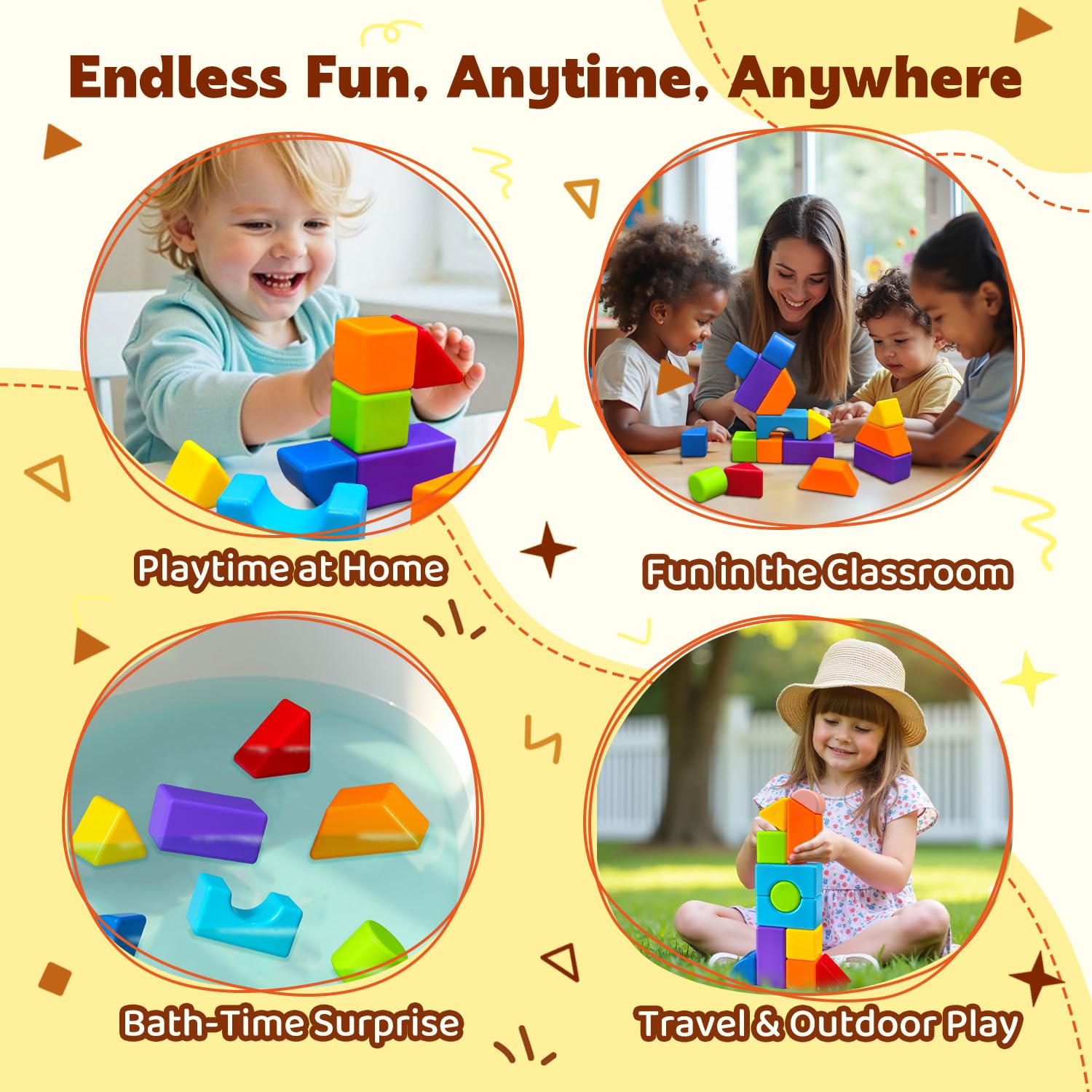 Pairez Toys sensory click sound enhances interactive play during assembly