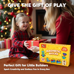 Pairez Toys travel-friendly blocks ideal for car trips and outdoor fun