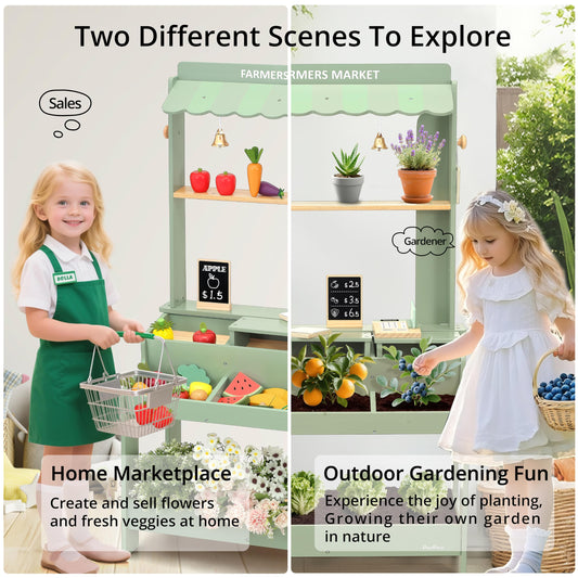 PairPear 2-in-1 mud kitchen supports imaginative outdoor play.