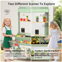 PairPear 2-in-1 mud kitchen supports imaginative outdoor play.