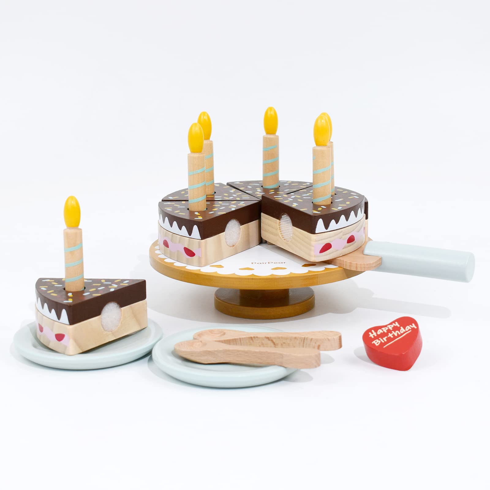 PairPear plates and spoons support fine motor and kitchen role play.