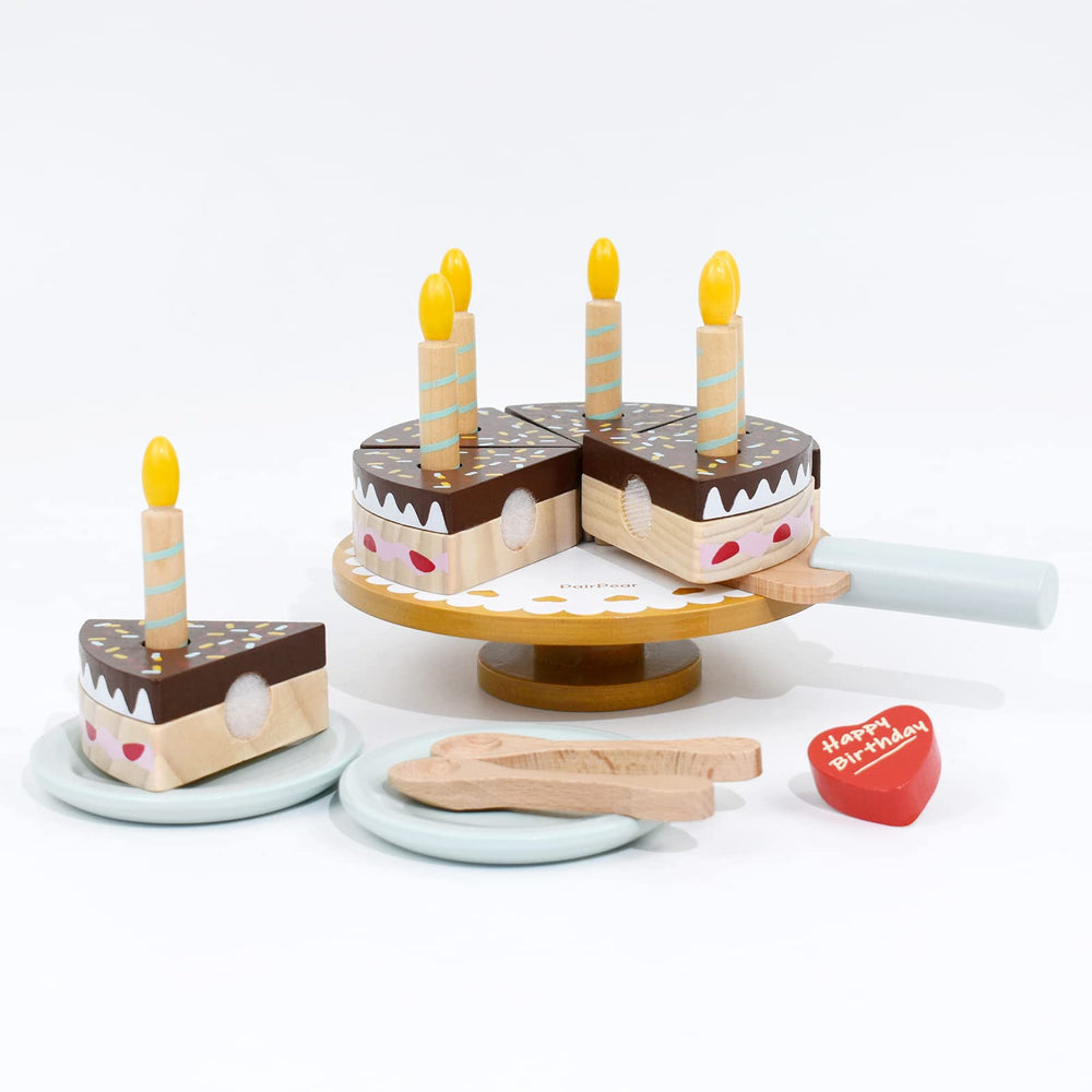 PairPear plates and spoons support fine motor and kitchen role play.