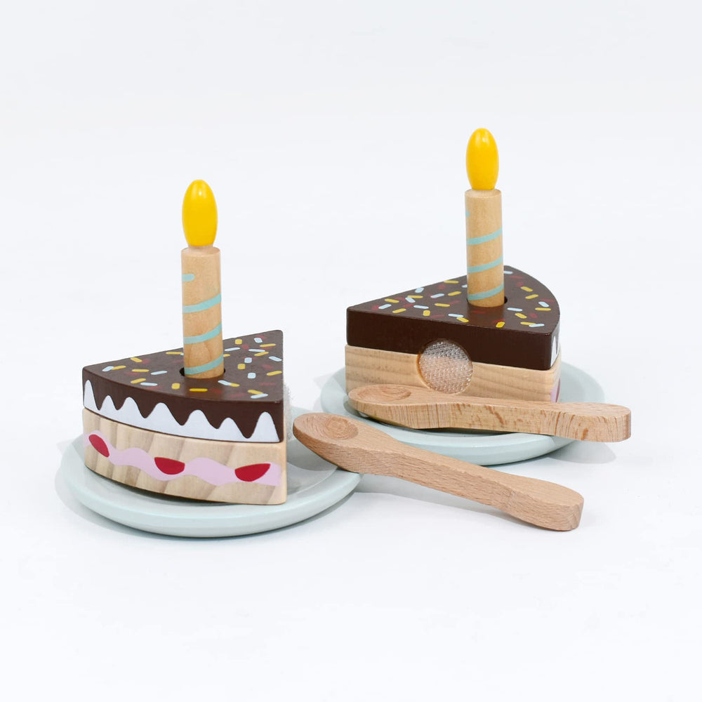 PairPear candles help create a festive birthday table scene.