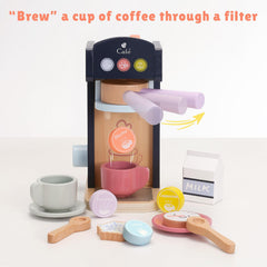 PairPear polar espresso machine with Arctic design for imaginative play.