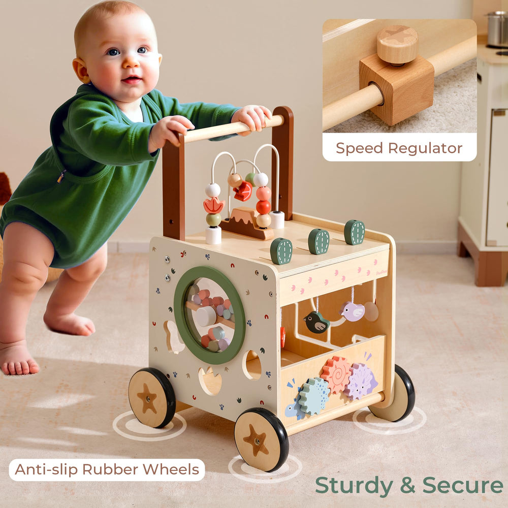 PairPear walker cactus pegs encourage problem solving and shape learning
