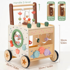 PairPear walker dino-gears engages fingers with turning gears