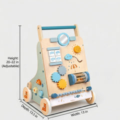 PairPear walker beads create tactile sequencing for motor skill development and coordination.