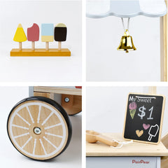 PairPear under-cart storage view showcases clutter-free organization after pretend shop sessions