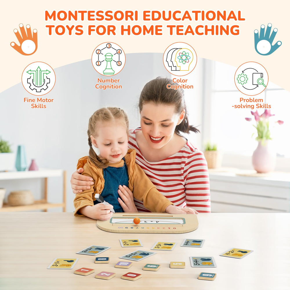 Paisure toys durable wood construction ensures safe play for young learners.
