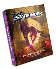 Paizo Starfinder Player Core Second Edition hardcover for quick character creation and adventures