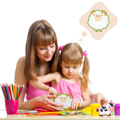 Pajean farm animals design makes learning about animals fun and memorable.
