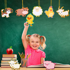 Pajean sewing cards are suitable for early education routines and quiet time activities.