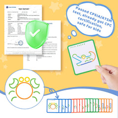 Pajojoqa double-sided cards guide engaging learning patterns