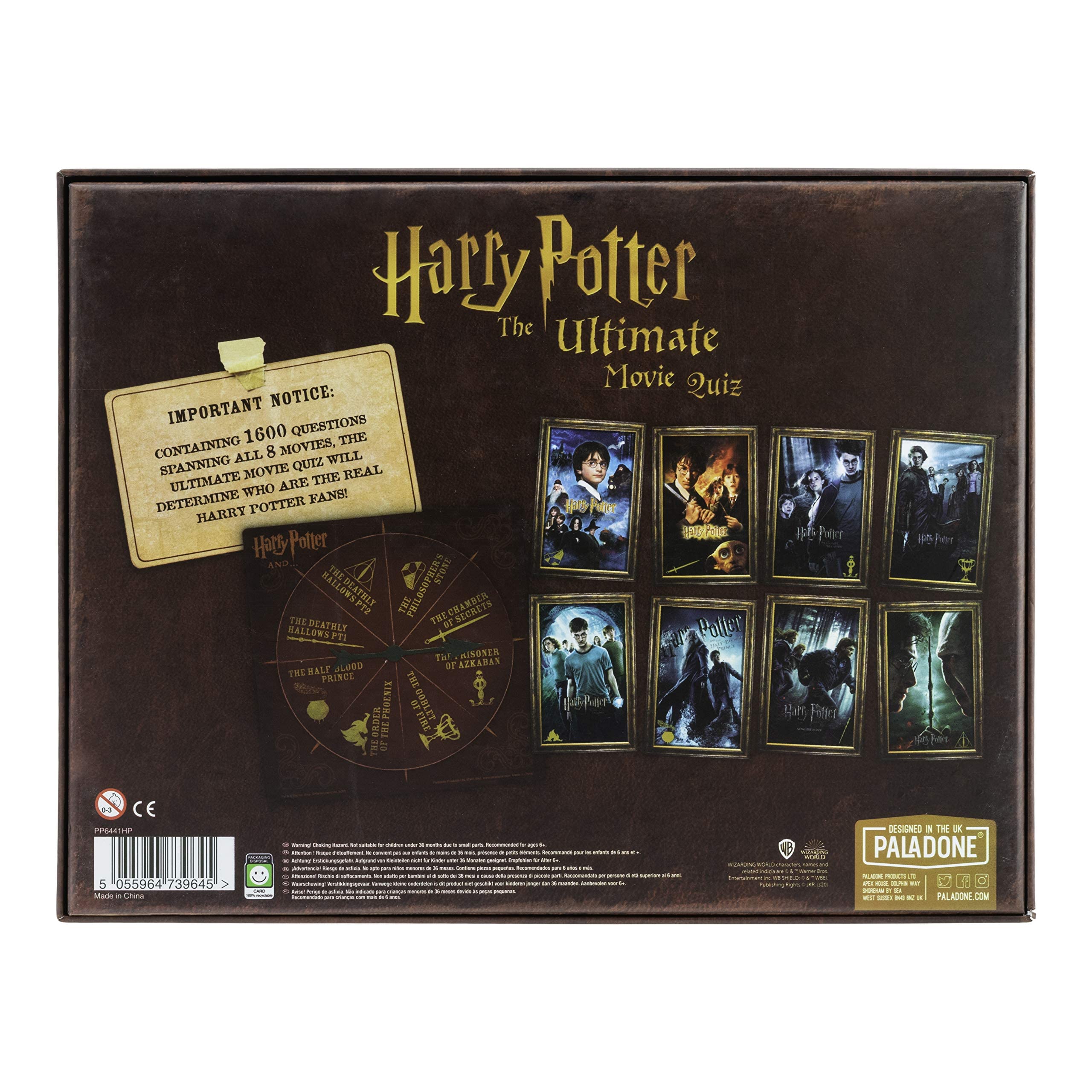 Paladone Harry Potter Movie Quiz friends playing together scene