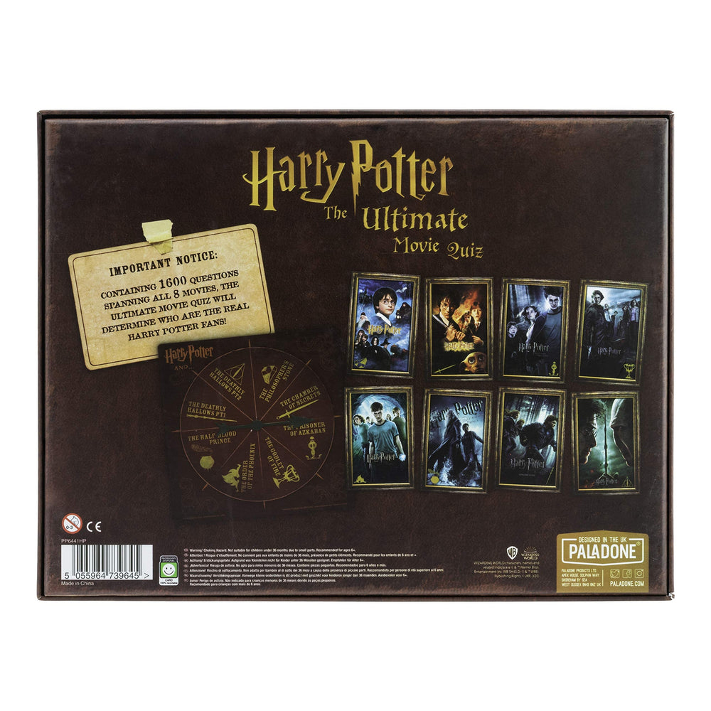 Paladone Harry Potter Movie Quiz friends playing together scene