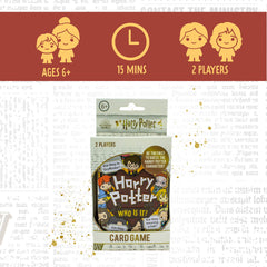 Paladone Harry Potter Who Is It blue pack cards for fresh questions and fun.