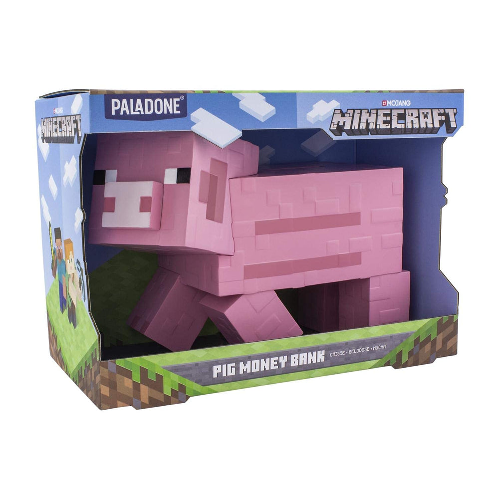 Paladone Minecraft Pig Money Bank makes a fun gift for gamers.