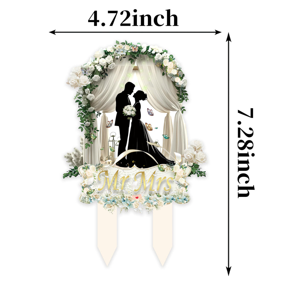 Palegg cake topper after-use decor idea for flowers or frames.
