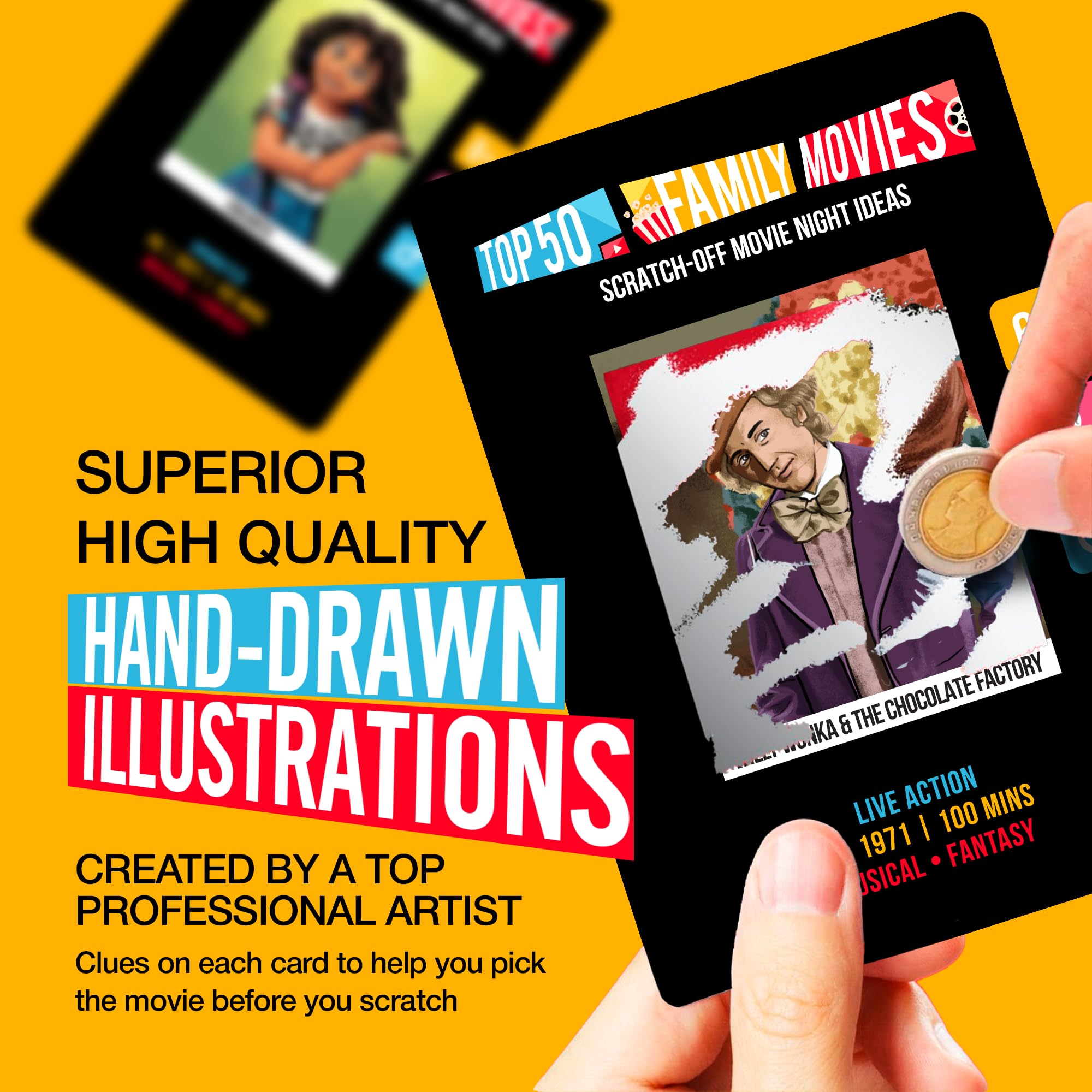 Palettes and Prints wrapped gift box image signals perfect family gift ideas.