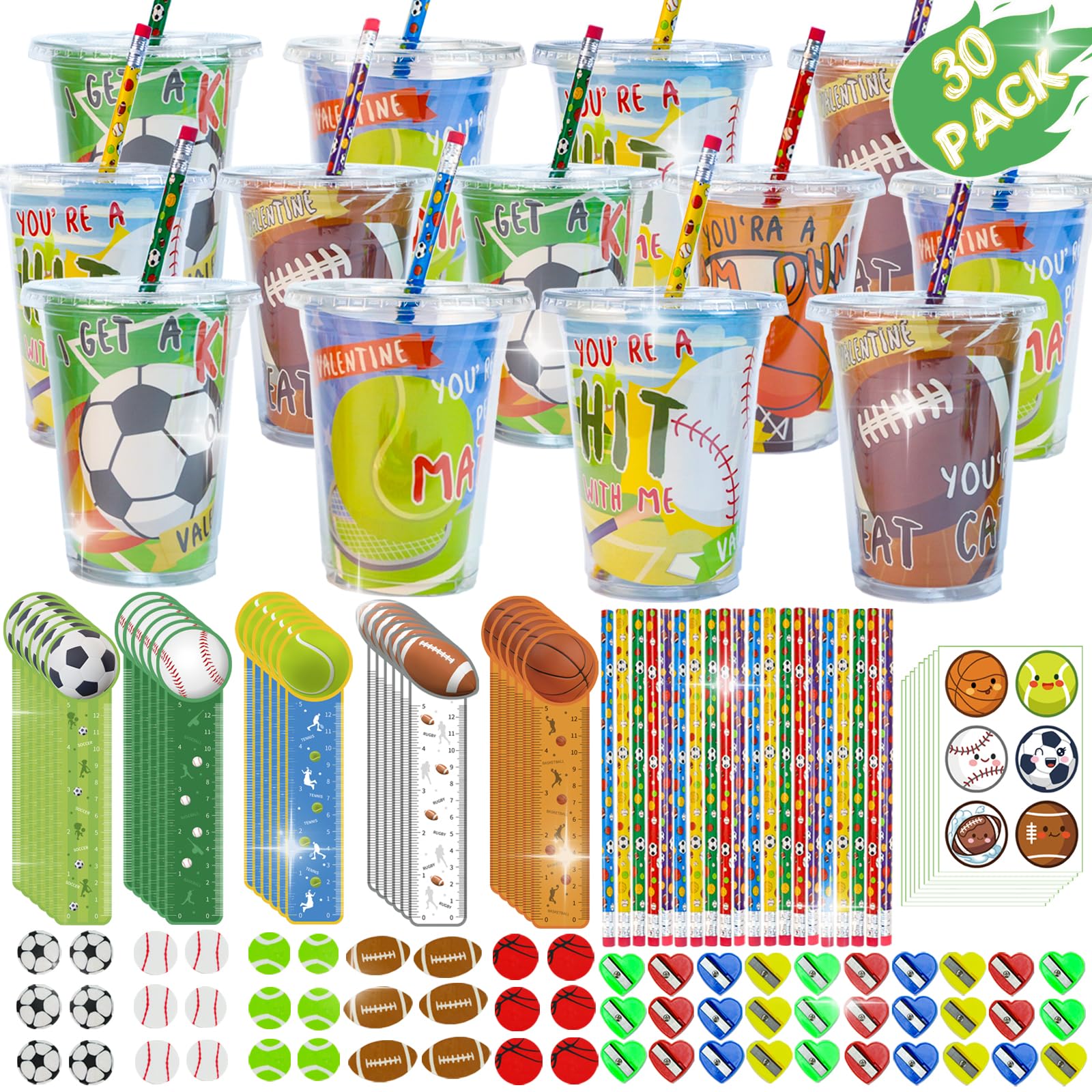 PaLeyFer sports cards for Valentine exchanges brighten classroom gifting
