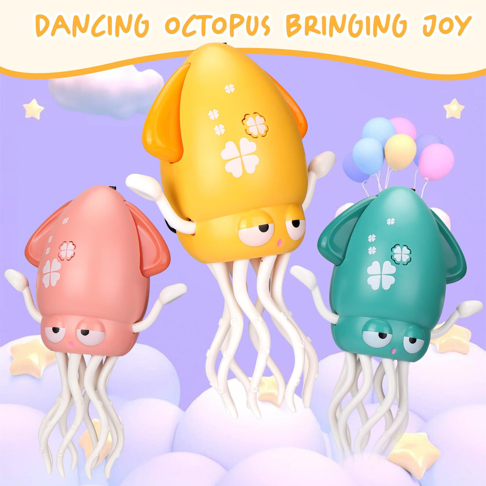 Palksky octopus toy ships with USB charging cable