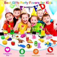 Palmatte kids party favors erasers for cheerful take-home gifts.