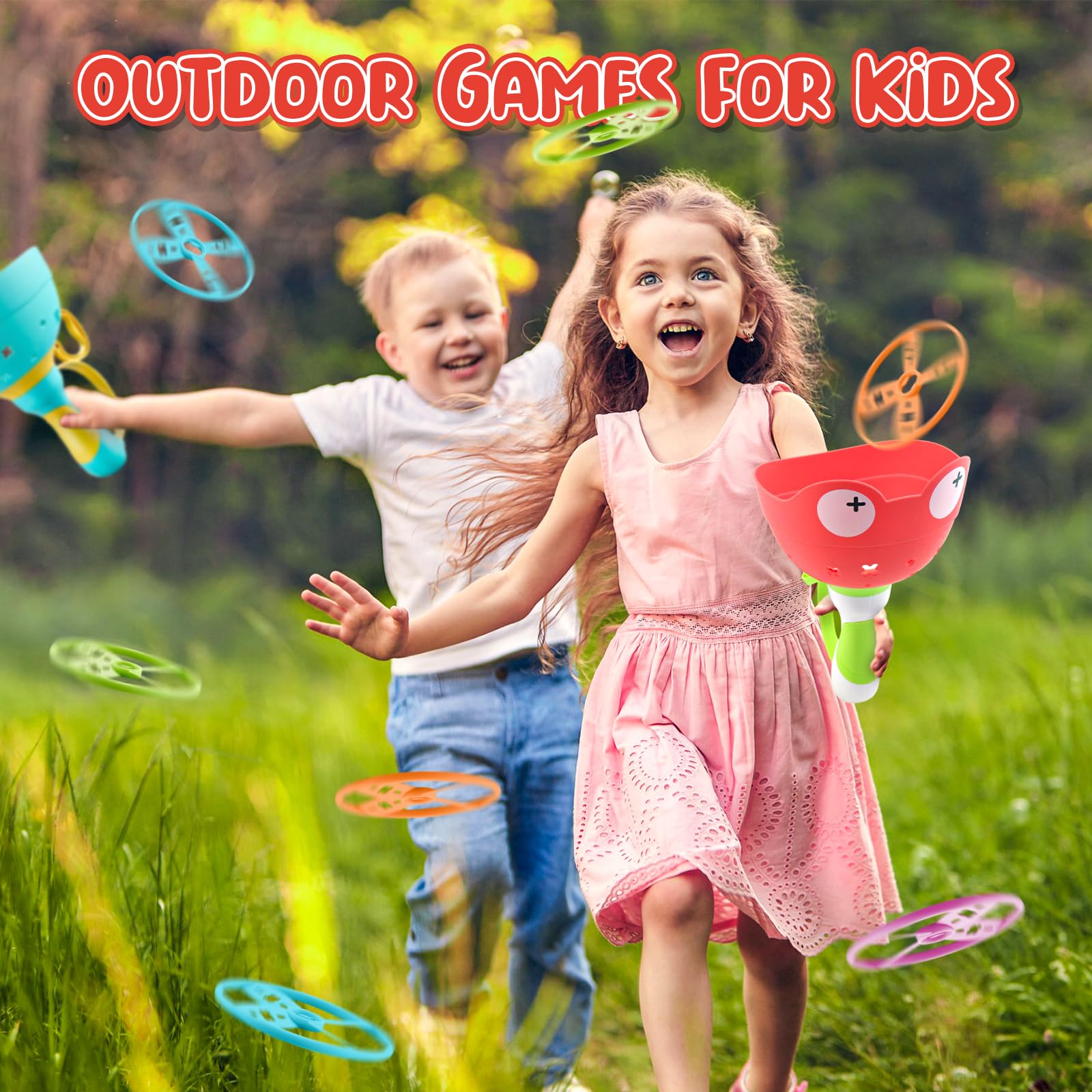 Pamexin frog hand launch catcher ready to send discs skyward, increasing fun