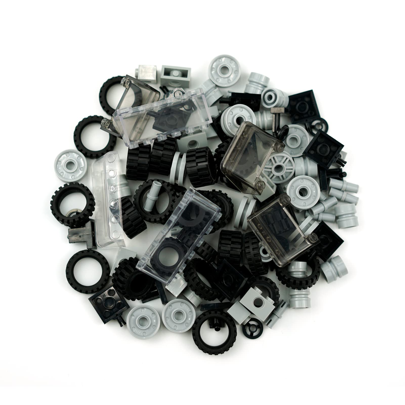 Pamvava 102-piece set: steering wheels and chassis for versatile DIY car builds