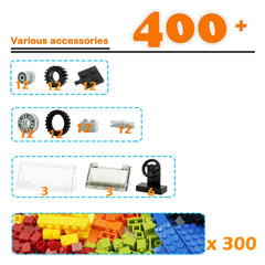 Pamvava car parts kit includes 102 steering wheels for realistic vehicle assemblies