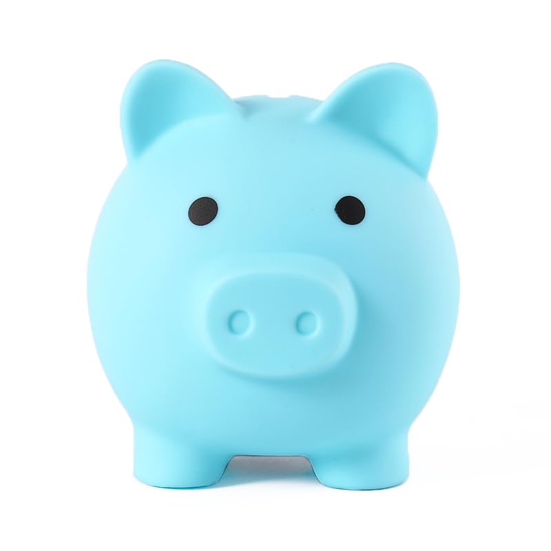 PandaEar piggy bank blue gift-ready design makes a thoughtful present.