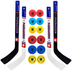 Pandahero mini-hockey-sticks-set-complete for indoor play and safe family fun