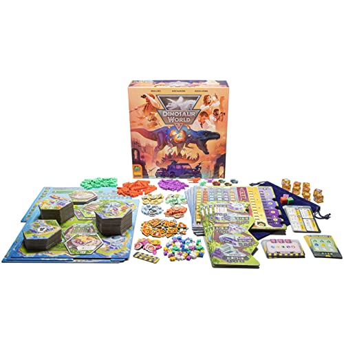 Pandasaurus Games Dinosaur World build phase shows park construction opportunities