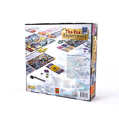Pandasaurus Games The Fox Experiment depicts a dice roll phase shaping fox traits.