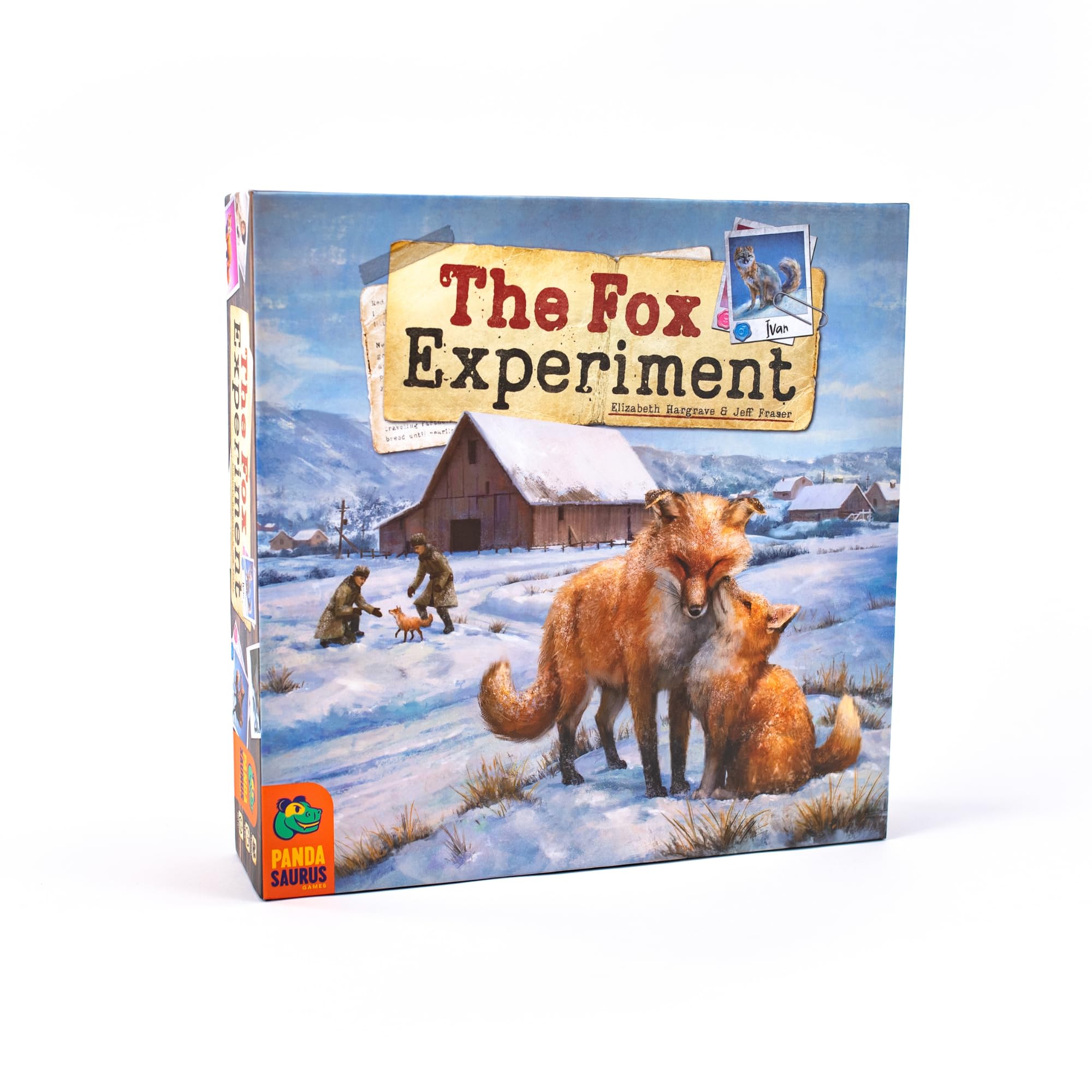 Pandasaurus Games The Fox Experiment shows foxes breeding in a family-friendly strategy game.