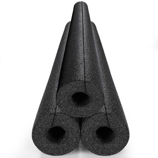 Pangda 3-pack pool noodles 55in black outer for flotation and visibility