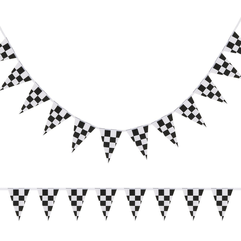 Sewn-on flags guarantee durable stitching for long lasting display.
