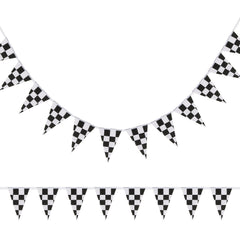 Sewn-on flags guarantee durable stitching for long lasting display.