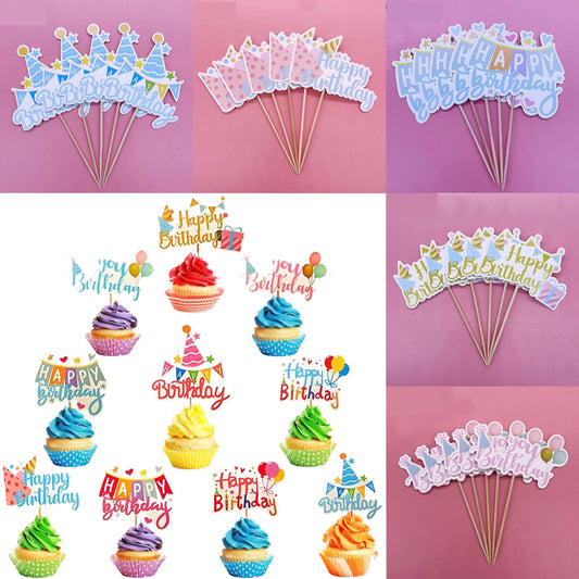 Pangogogo birthday cake toppers with balloons add festive flair.