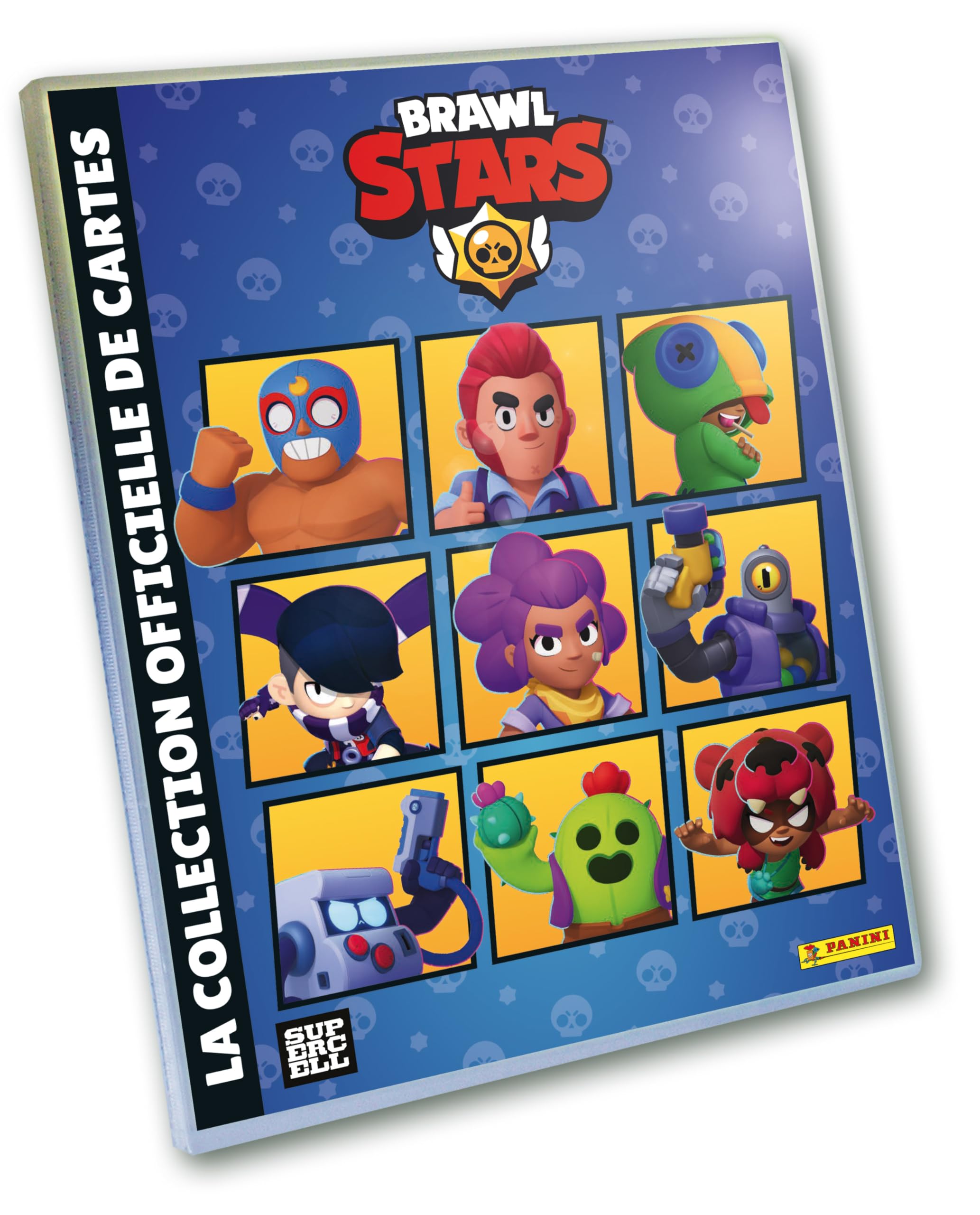 Panini Brawl Stars collection featuring 84 characters to broaden your lineup.