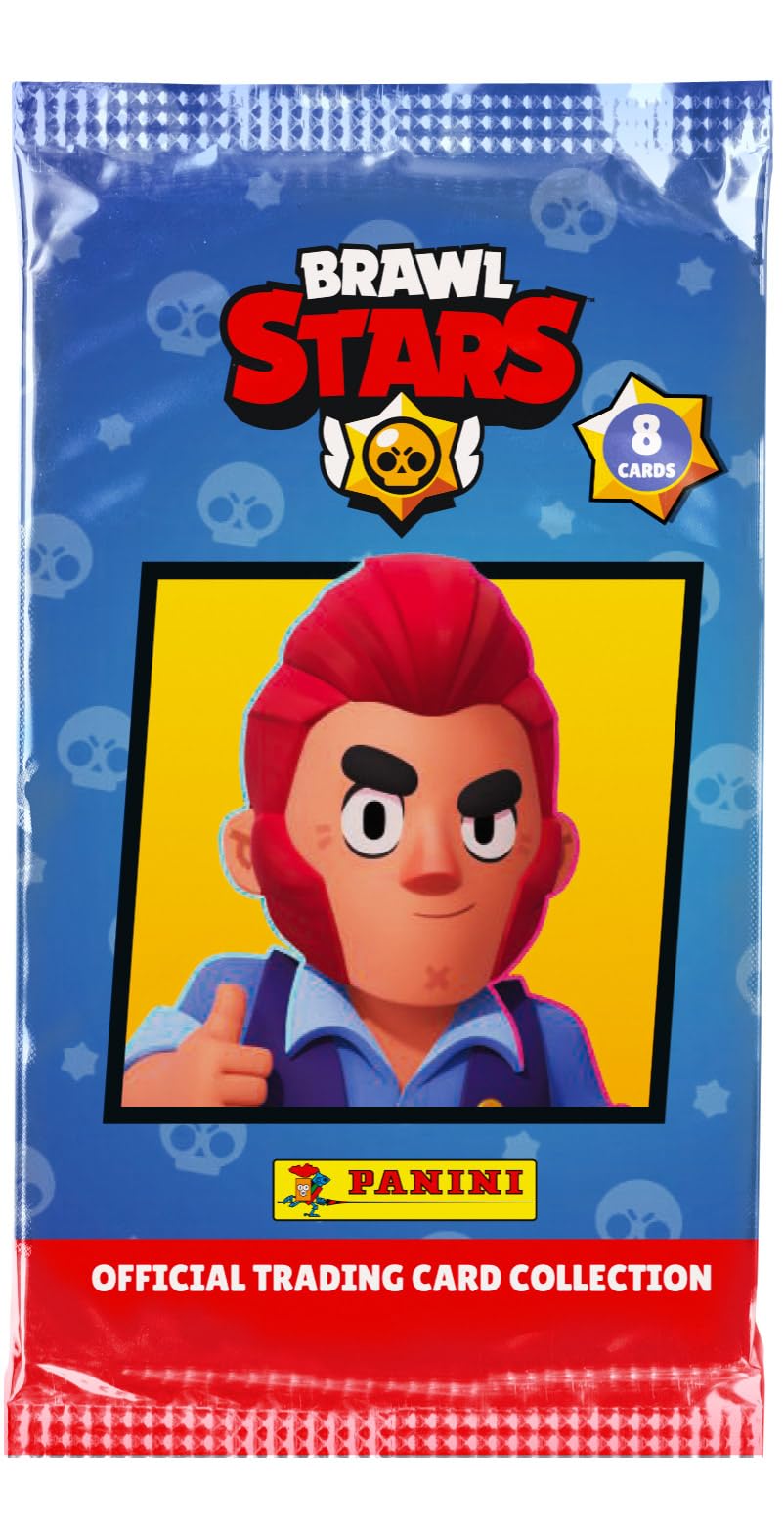Panini Brawl Stars limited edition card, a rare find for enthusiasts.