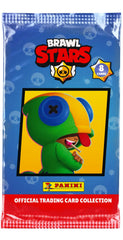 Panini Brawl Stars rainbow foil card, eye-catching addition for display.